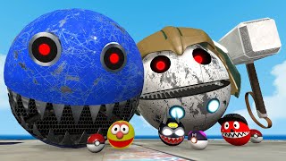MS-PACMAN AND PACMAN VS ROBOT MONSTER PACMAN !! PART 0X36