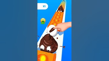 Run 3d 🌀💠- Satisfying Android || mobile games #shorts #games #lynxyt #poprun3d