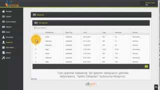 Mfc Yazılım - Mfc Emlak - Yönetim Paneli - Müşterilere İşlem Yapma