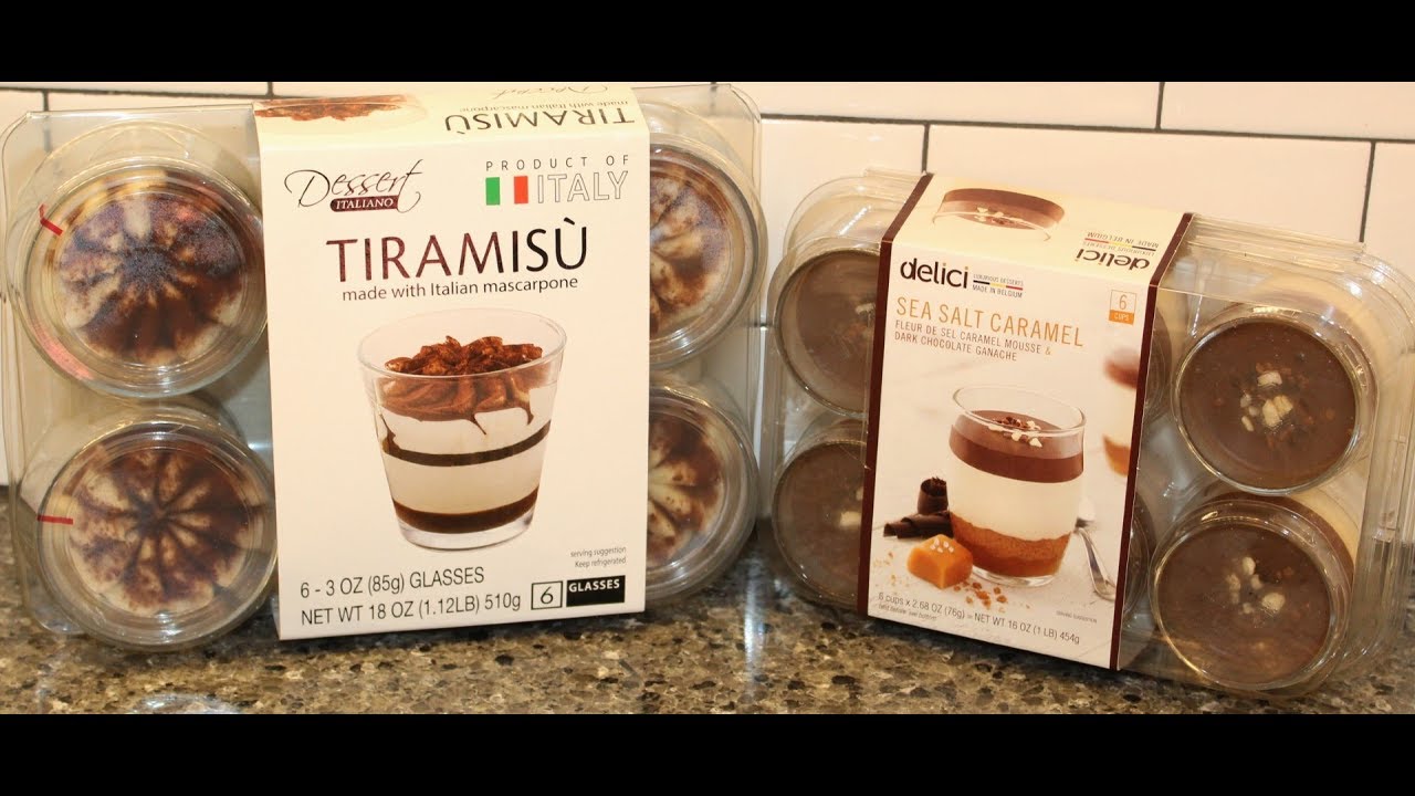 Dessert Italiano Tiramisu And Delici Sea Salt Caramel Review Youtube