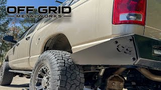 Custom Skid Plates & Bed Corner Armor On A Ram 3500