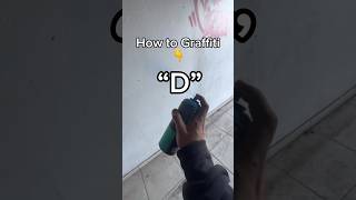 How To Easy Graffiti Letter “D” 👈 #Graffiti