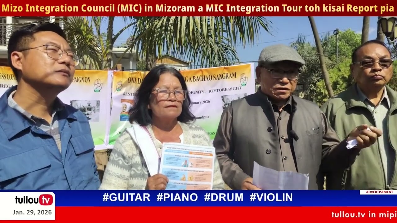 PRESS BRIEFING: Churachandpur District Congress Committee (DCC) 'Fast On MGNREGA'