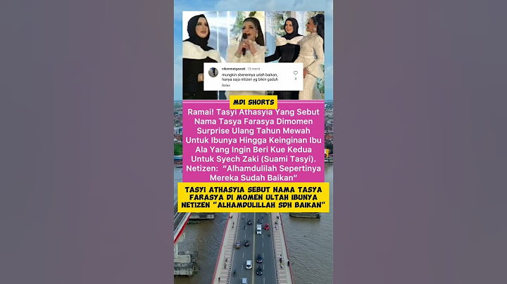 TASYI ATHASYIA SEBUT NAMA TASYAFARASYA DI MOMEN ULTAH IBUNYANETIZEN "ALHAMDULILLAH SDH BAIKAN"