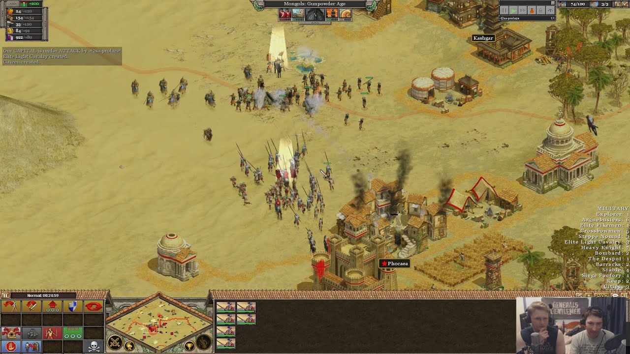 Rise of Nations Extended Edition - 5 Players Multiplayer Gameplay