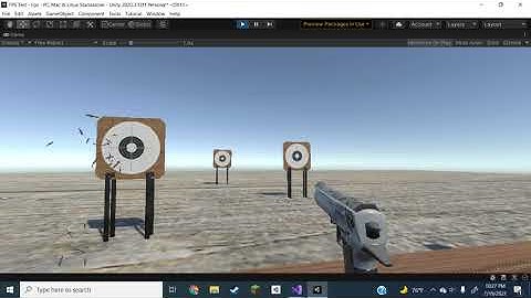 Unity FPS Test 1