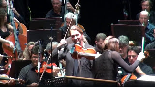 David Garrett, Tchaikovsky Violin Concerto in D major, Op 35 part 1 Roma, 21.07.2016 r.