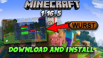 How to download wurst client 1.16.5 (tlauncher) (minecraft hack client)