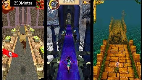 TEMPLE RUN, TEMPLE SCARY RUN2, TEMPLE DASH RUN Gameplay Android ios