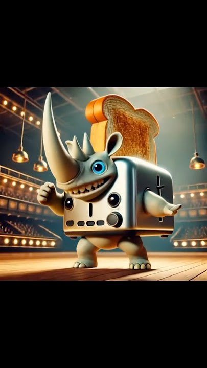 Rhino Toasterino #brainrot #memes #shortsfeed #shorts #ai