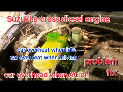 Car overheating problem check step by step Suzuki S-Cross // 5 km driving car overheat problem so...