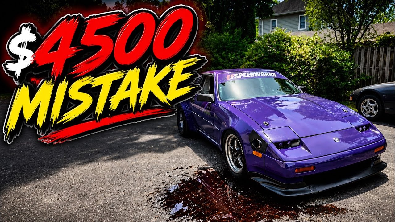 introducing my new ls twin turbo Nissan 300zx ends in DISASTER