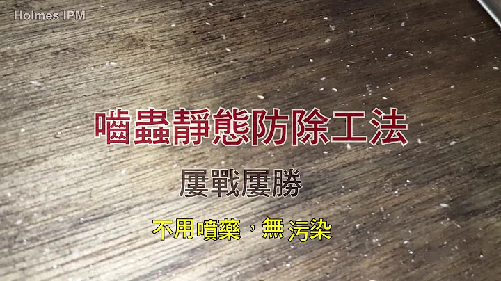 潮湿虫静态防除工法，不喷药 - 天天要闻