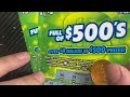 Found wins on full of 500s nj lottery tickets