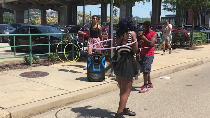 Outdoor Girl Rides in Open Streets Pittsburgh