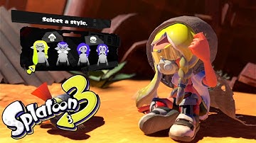 All customization options for inkling, Octoling, and little budy | Splatoon 3 | Splatfest