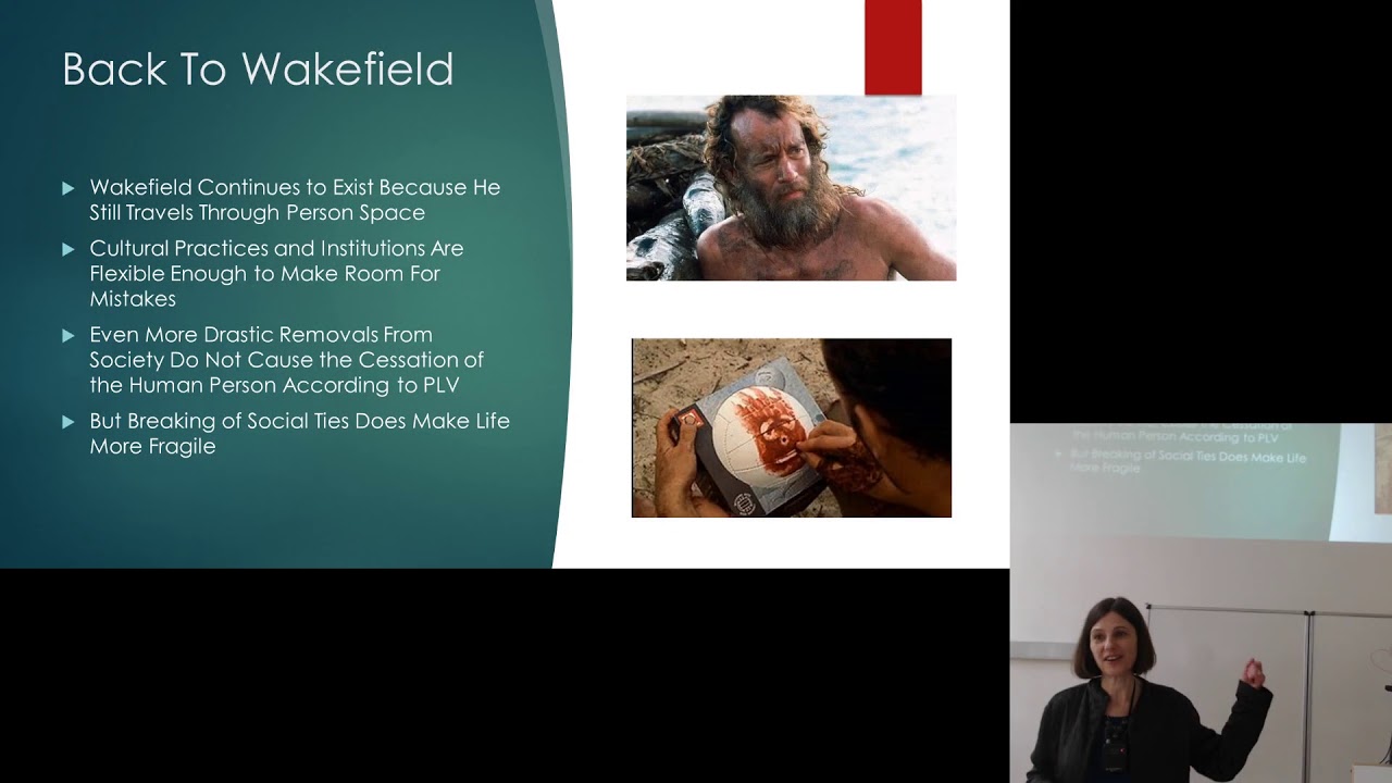 Social Animals: Individual and Person Space (Marya Schechtman)
