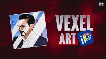 Vexel Art Tutorial On Android Ep.2 | Lips And Eyes | Vexel Art Tutorial On Ibis Paint-X | By Nitzex