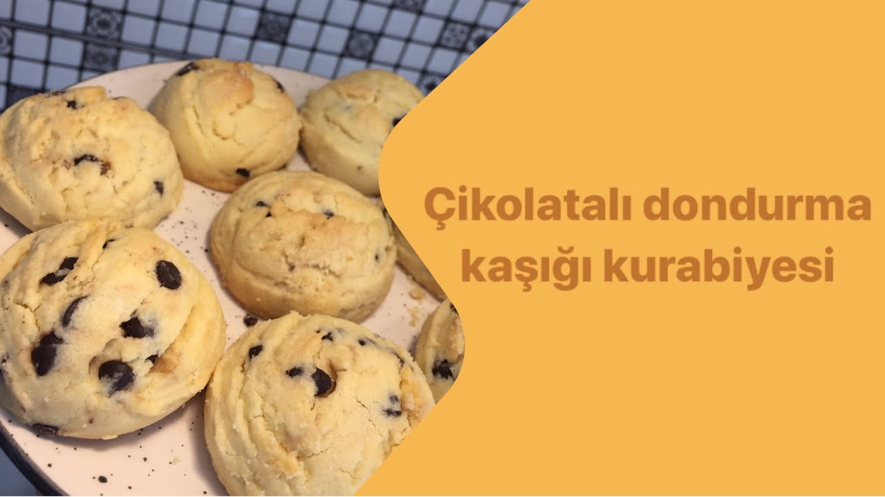 Çikolatalı dondurma kaşığı kurabiyesi YouTube