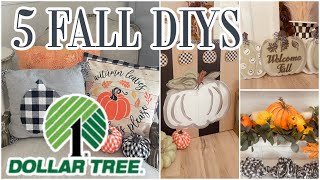 🍁6 DIY Dollar Tree FALL DECOR CRAFTS 🍁Episode 1 \\