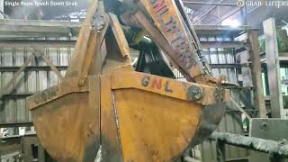 Single Rope Mechanical Touch Down Clamshell Grab Bucket by GrabNLifters Pvt Ltd |