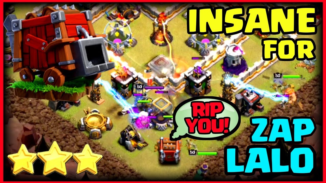 LOG LAUNCHER MADE ZAP LALO EASY | TH11 ZAP LALO WITH LOG LAUNCHER | TH11 SUI LALO | TH11 ATTACKS