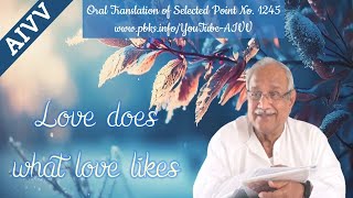 1245 Love does what love likes vcd93 #aivv @A1SPIRITUALUNIVERSITY