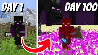 I Beat Minecraft Without Armor!