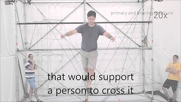 Drones Building A Bridge