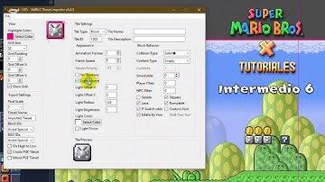 SMBX2 (Tutoriales y Experimentos) - Probando funciones con el Tileset Importer