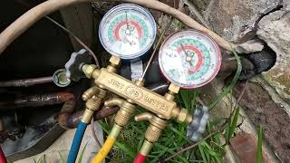 How To Check AC Freon Refrigerant Level R-410A.