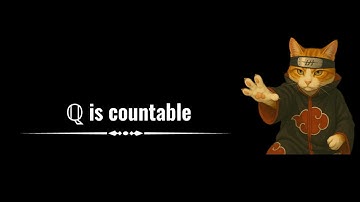 Q is countable