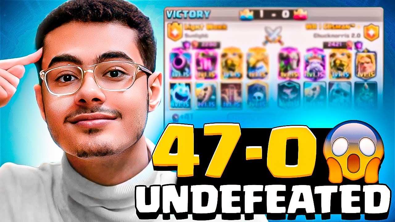 I went 47 GAMES UNDEFEATED