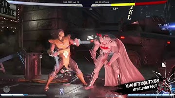 Injustice™ 2: Sub Zero Combos (Reset Concept)