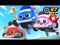 Little Rescue Squad - Fire Truck, Police Car, Ambulance | Kids Songs | BabyBus - Cars World