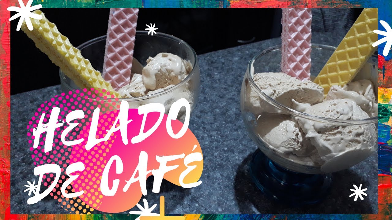 HELADO DE CAFÉ SÚPER CREMOSO PARA ESTA CUARENTENA. (O PARA NEGOCIO