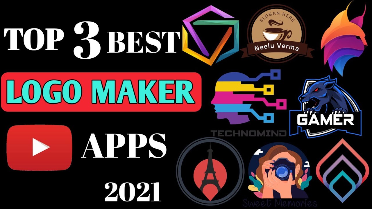 Top 3 Best Logo Maker Apps For Android | 2021 | Professional Free Logo ...