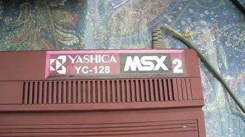 YC64 MSX1 converted to YC128 MSX2 part 1