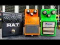 Should tone controls be set at noon on overdrive & distortion pedals?