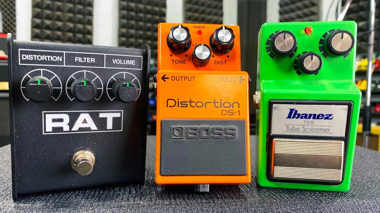 Should tone controls be set at noon on overdrive & distortion pedals?