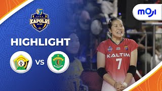 Highlight Kapolri Cup 2023 Sulawesi Tenggara VS Kalimantan Timur 0-3 | Moji