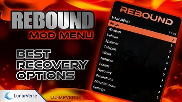【€18】Rebound Mod Menu Showcase | Best Recovery Options | SaiyanModz.com