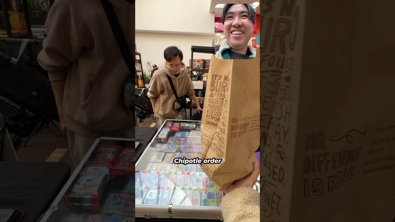 Can You Trade Chipotle for Pokemon Cards? 🌯🤔