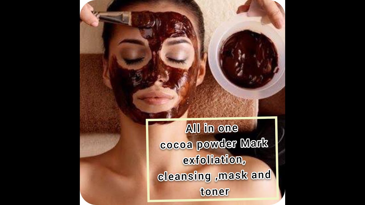 Cocoa powder face mask for aging YouTube