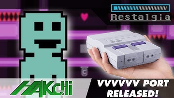 VVVVVV Port for Hakchi... Run this on your SNES/NES/Sega Genesis Mini!