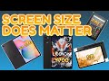 Tablet Screen Size Matters for Maximum Value