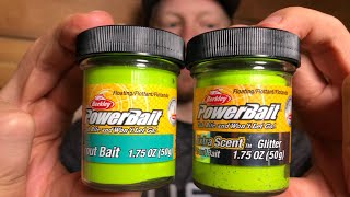 Glitter vs Non-Glitter Trout Fishing Powerbait (Tips & Techniques)