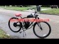 4 Stroke 49cc Motorized Bicycle built on Nirve B-1
