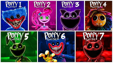 Poppy Playtime: Chapter 1, 2, 3, 4, 5, 6 & 7 FULL GAMEPLAY WALKTHROUGH & ENDING | Poppy Playtime 5