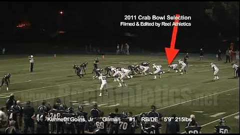 KENNETH GOINS -2011 CRAB BOWL (Gilman)
